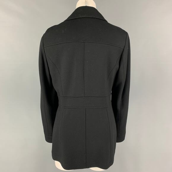 I.N.C. Size L Black Rayon Blend Button Up Jacket - Picture 3 of 4